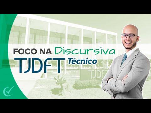 Foco na Redação  - TJDFT (Pós-Edital) -Técnico Judiciário (Administrativa e Enfermagem)