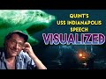 Quint's USS Indianapolis Speech VISUALIZED (Jaws, 1975)