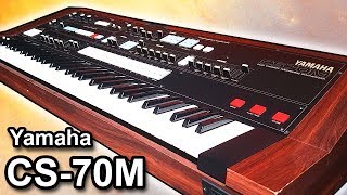 Video thumbnail for YAMAHA CS-70M analog synthesizer - Sounds & patches 【SYNTH DEMO】 by synth4ever