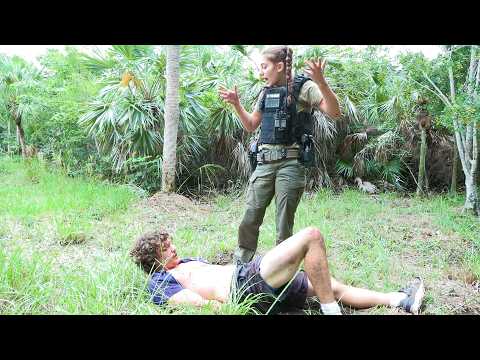 Daughter Roasts Suspect While Dad Slaps on the Cuffs