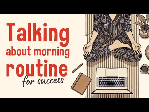 English Podcast For Learning English | My Productive Morning Routine | English Leap Podcast