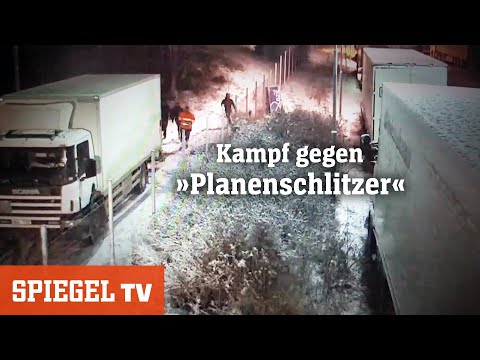 »Planenschlitzer«: Razzia gegen kriminelle Diebesbande | SPIEGEL TV