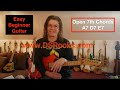 Easy Beginner Guitar Chords Learn To Play Open 7th Chords A7 D7 E7
