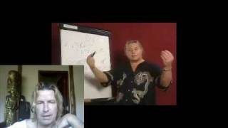 Kiran talks with SCIO inventor  Bill Nelson