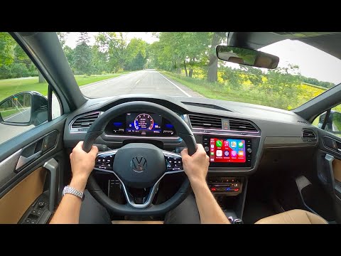 2022 Volkswagen Tiguan 2.0T SE R-Line Black (FWD) - POV First Impressions