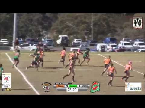 2014 ICRL Womens Round 14 Highlights - Helensburgh Tigers v Corrimal Cougars