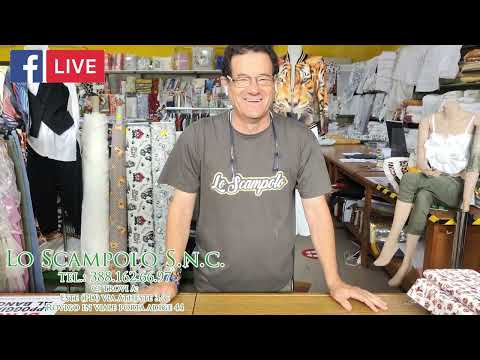 GLI SCAMPOLI DEI F.LLI ANTONIOLI - Puntata N.001 🎥 Tessuti Sartoriali, Tende e Arredamento Casa 🇮🇹