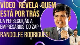 VAZOU: em vídeo, Randolfe confessa que persegue empresários bolsonaristas!