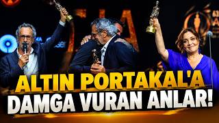 Altın Portakal Film Festivali Ödül Töreni’ne sanatçıların politik mesajları damg
