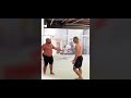 Sean Strickland vs Orlando Sanchez - Heated training at RVCA gym