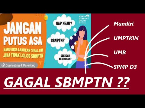 Gagal SBMPTN, Apa yang Harus Dilakukan?