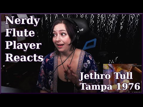 Nerdy Flute Player Reacts (and Analyzes) Jethro Tull Flute Solo Tampa Florida