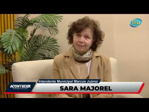 Marcos Juárez: La intendente Sara Majorel renunció a postularse para la reelección de setiembre