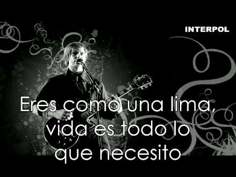 Interpol Song Seven Subtitulada Al Español