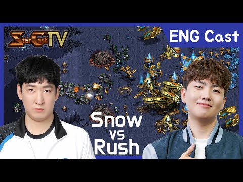 [ENG] "Fantastic Micro!" Snow vs Rush (PvT) - Starcraft Remastered (StarCastTV English)