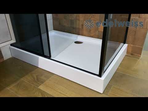 Душевой поддон Black & White Stellar Wind Easy Plumb RS-0812H