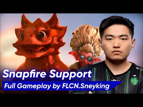 Sneyking SNAPFIRE SUPPORT 5 POS | Dota 2 7.35d Pro Gameplay