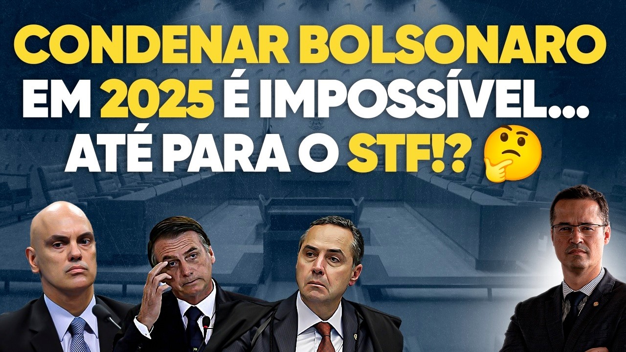 Condenar Bolsonaro em 2025 é impossível… até para o STF!? 🤔