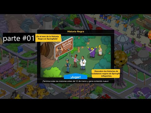 🔴Los Simpson Springfield "Historia'20: Capítulo - Historia Negra"por.Parte#01 andresditlof de 2020