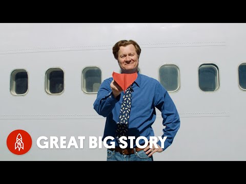 Throwing Paper Airplanes With the World Record Holder