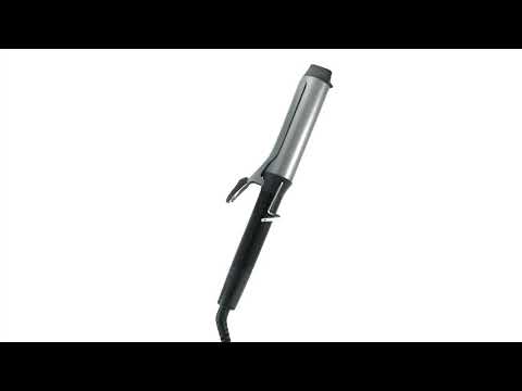 Remington CI 5538 plaukų formavimo šukos Garbanojimo lazdelė Šiltas Juoda, Pilka video