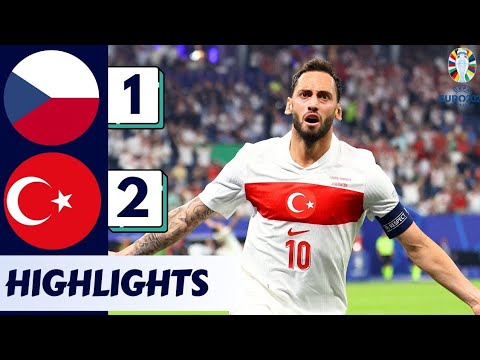 Turkey vs Czech Republic 2-1 | Highlights & All goals Today - Turkey Czech Republic
