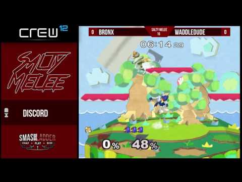 Salty Melee 15 - br0nx vs. waddledude - WR1