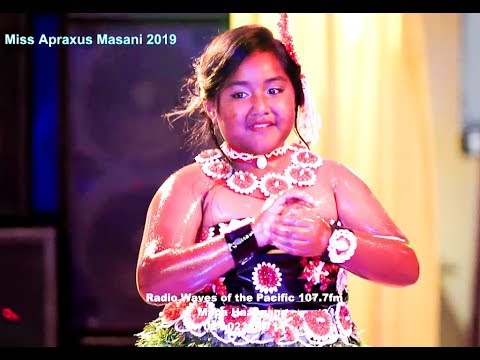Miss Tauolunga Jr Apraxus Masani 2019 -  Lovely Ann Mafi - Radio Waves of the Pacific 107 7fm