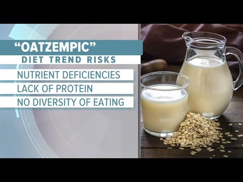 Oat-zempic drink trend goes viral on TikTok for weight loss claims