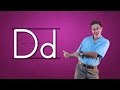 Learn The Letter D Starting From The Top Alphabet Song Phonics Song For Kids Jack Hartmann