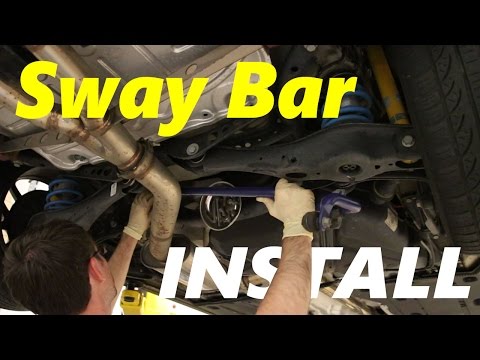 MK7 GTI Rear Sway Bar Install DIY