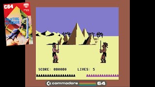 Commodore 64 Games 🕹️ - Fighting Warrior
