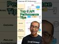 Top 5 API Performance Tips Javascript Python Web Coding Programming