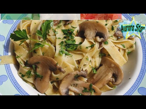 Ricetta: Tagliatelle ai funghi Champignon