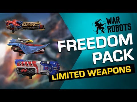 War Robots Freedom Weapons: Igniter Avalanche Hussar (Limited Edition)