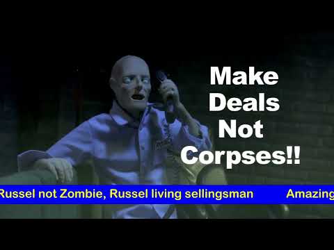 A Zombie has a TV Commercial