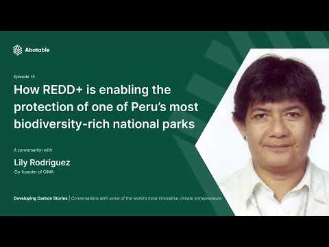 Developing Carbon Stories – Episode 15 – Lily Rodriguez from CIMA