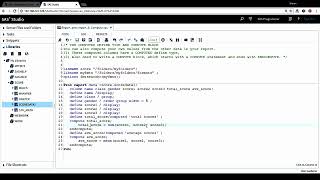 SAS report and tables: Proc Report: Compute Block: Compute Values and Generate Columns