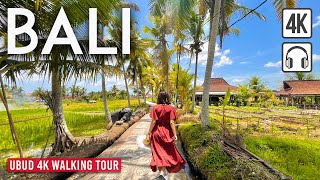 UBUD, Bali 4K Walking Tour (Indonesia) - Captions & Immersive Sound [4K Ultra HD/60fps]