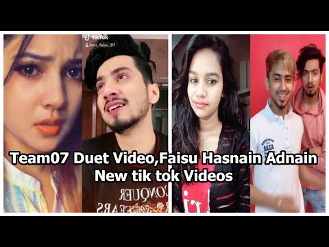 Faisu Duet Video,Team 07 New Tik Tok Comedy Video,Faisu New Tik Tok Video,Hasnain Adnaan Saddu Faiz