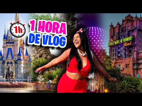 1 HORA DE VLOG EM TODOS PARQUES DA DISNEY DE ORLANDO !!! (72 horas)