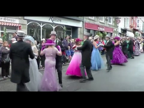 Flora Day Furry Dance - Helston, Cornwall.