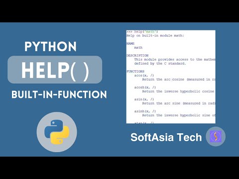 Mm Exploring Python Documentation With The Help Function