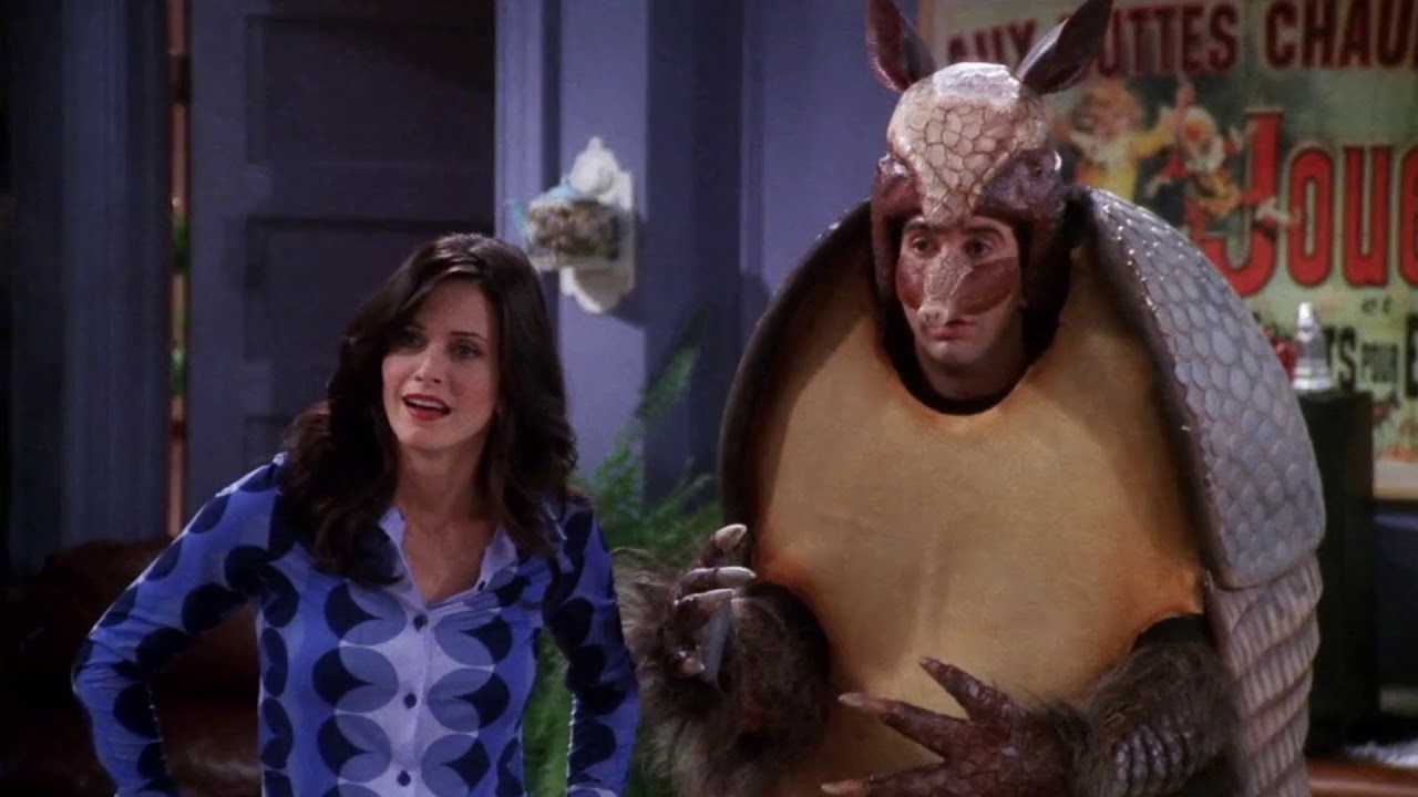 Friends: Ben meets Holiday Armadillo, Santa & Superman - YouTube