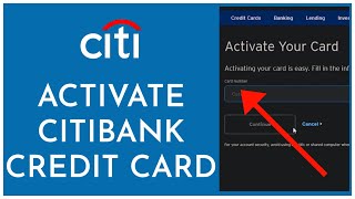 How To Activate Citi Bank Credit Card Online (2023) | Citi Bank Online (Full Tutorial)