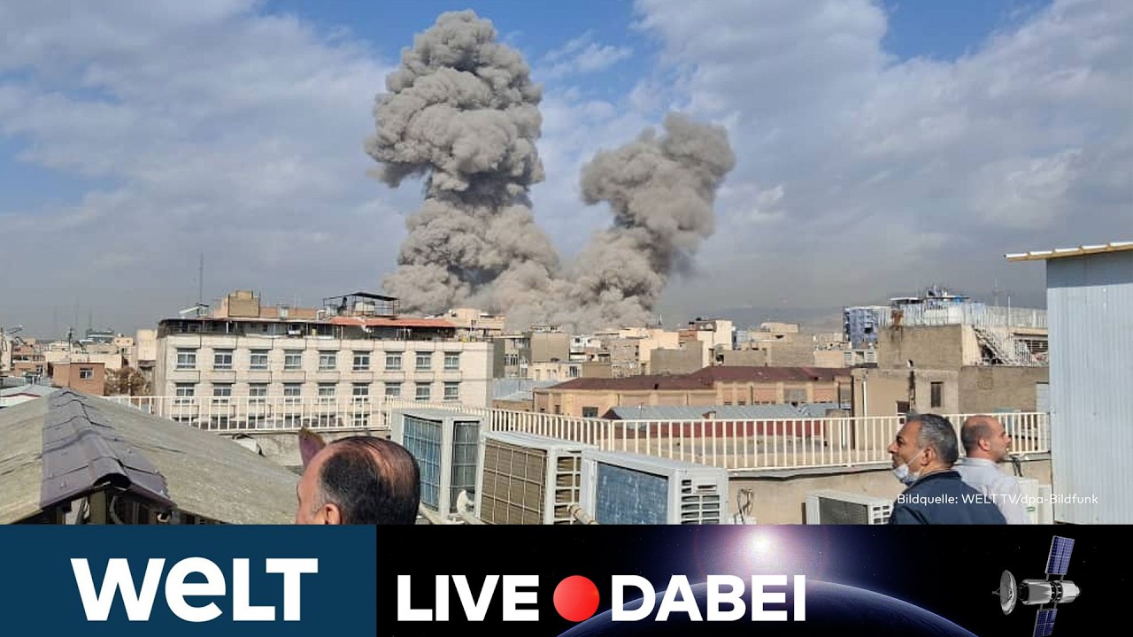 LUFTALARM IN ISRAEL: Der Angriff der USA und Israels auf den Iran hat begonnen | WELT LIVE dabei