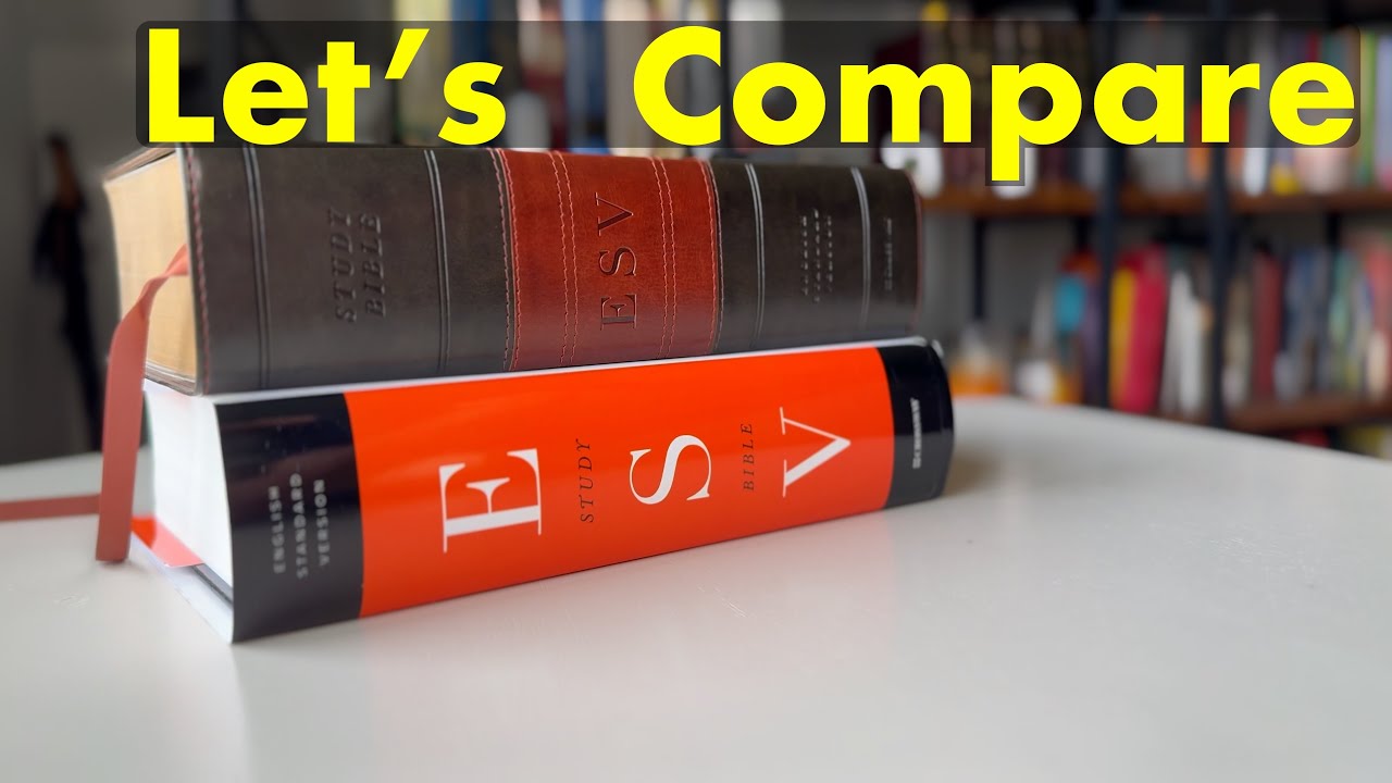 Should you get the ESV Large Print Study Bible or the Smaller Print? 🧐