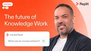 Just Ask Replit: The Future of Knowledge Work (Live Deep Dive)