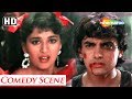 Fight for kisses scene between Amir Khan & Madhuri Dixit - Dil - Blockbuster Comedy Movie