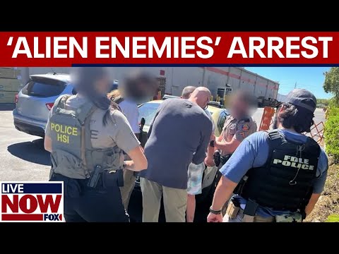 Video | BREAKING: 'Alien Enemies Act' first arrest under Trump law | LiveNOW from FOX